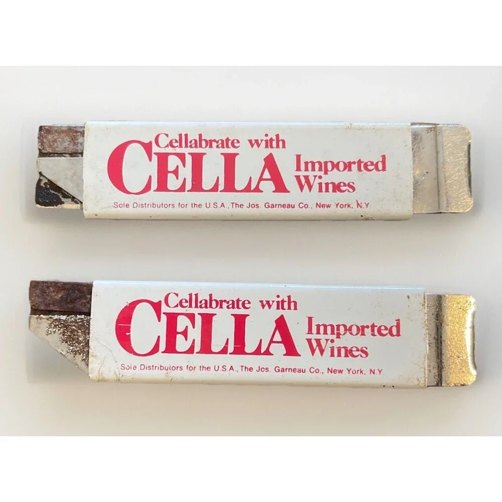 Vintage Cella Imported Wines - Grocery Store Box Cutter